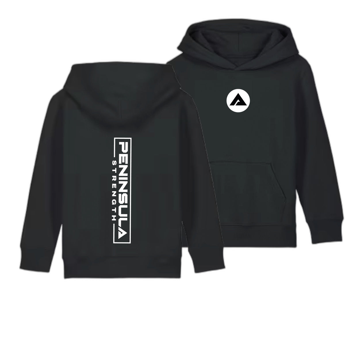 Peninsula Strength Kids Apex Regular Fit Hoodie - Black