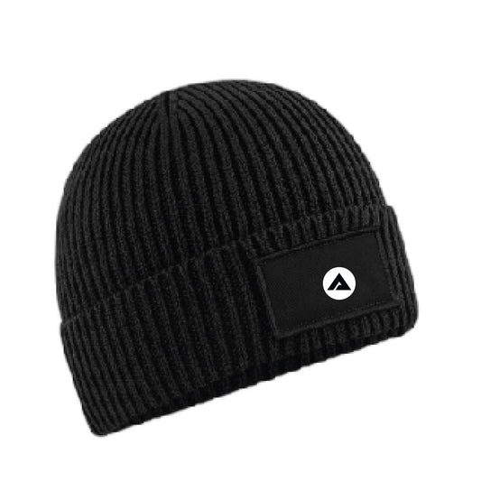 Peninsula Strength Surge Patch Beanie - Black