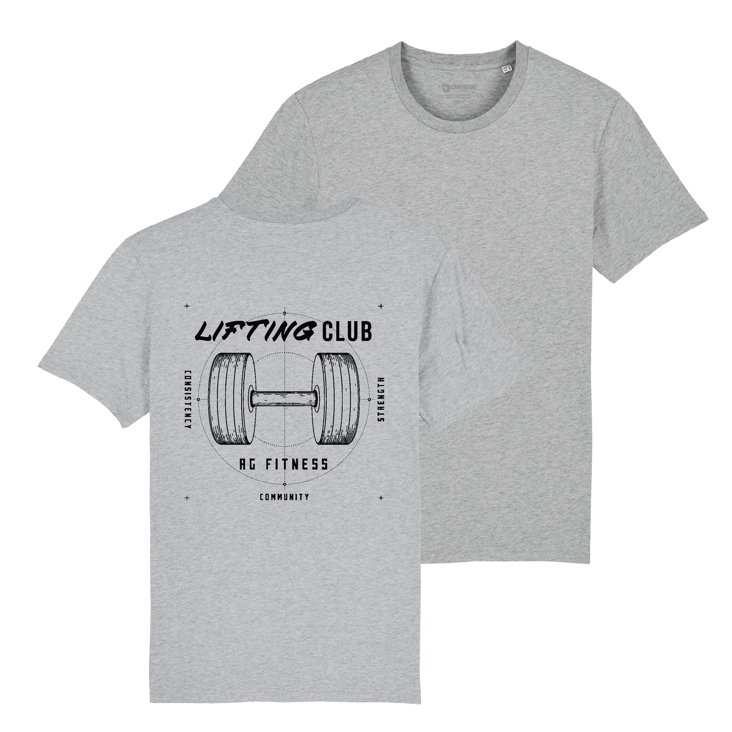 RG Fitness Kids Lifting Club Apex Tee