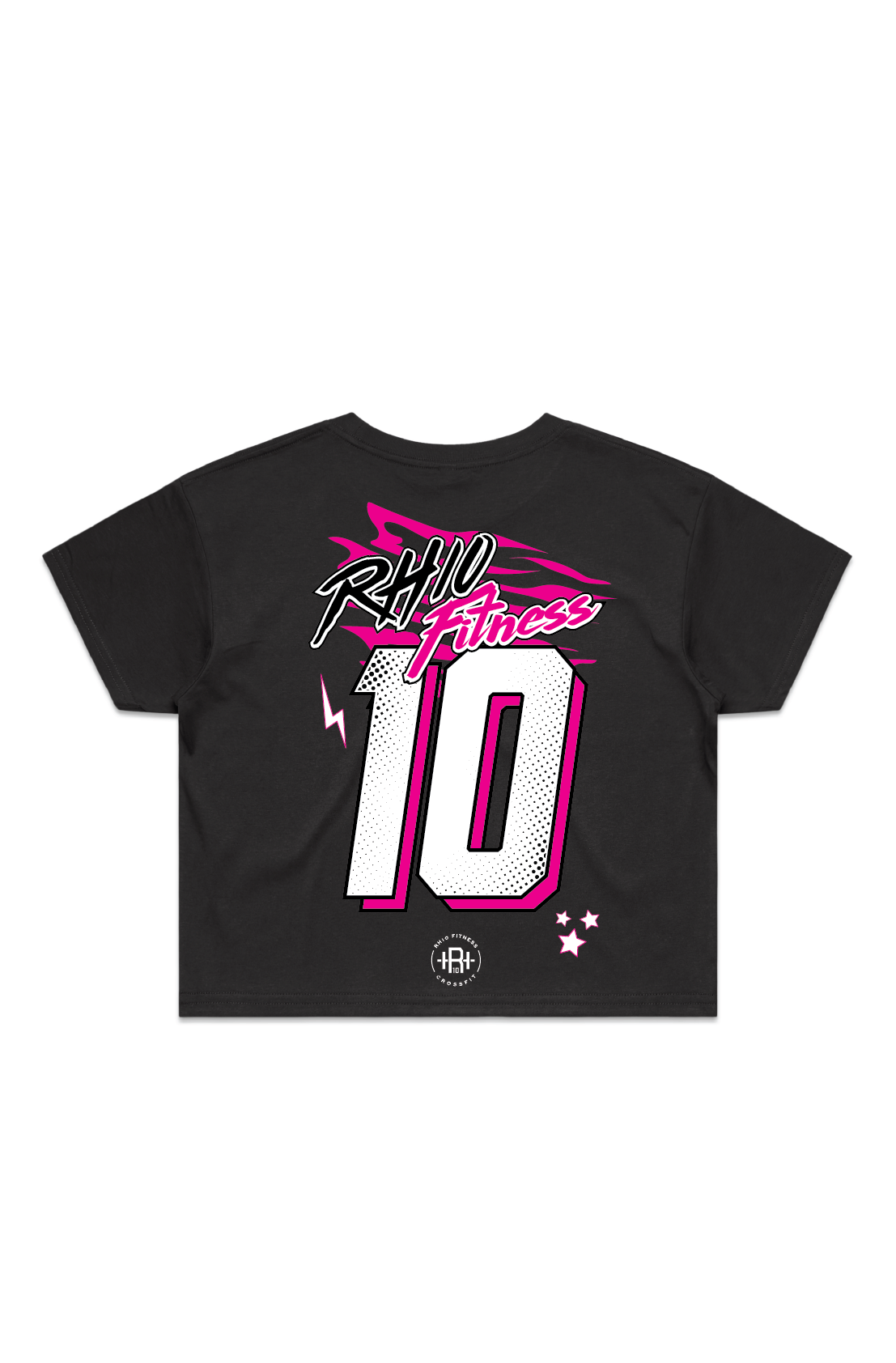 RH10 Fitness Crop Tee SS25 Edition