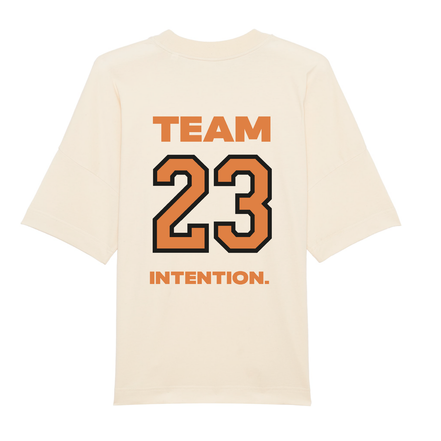 INTENTION. Team 23 Boxy Oversized Tee Style 4