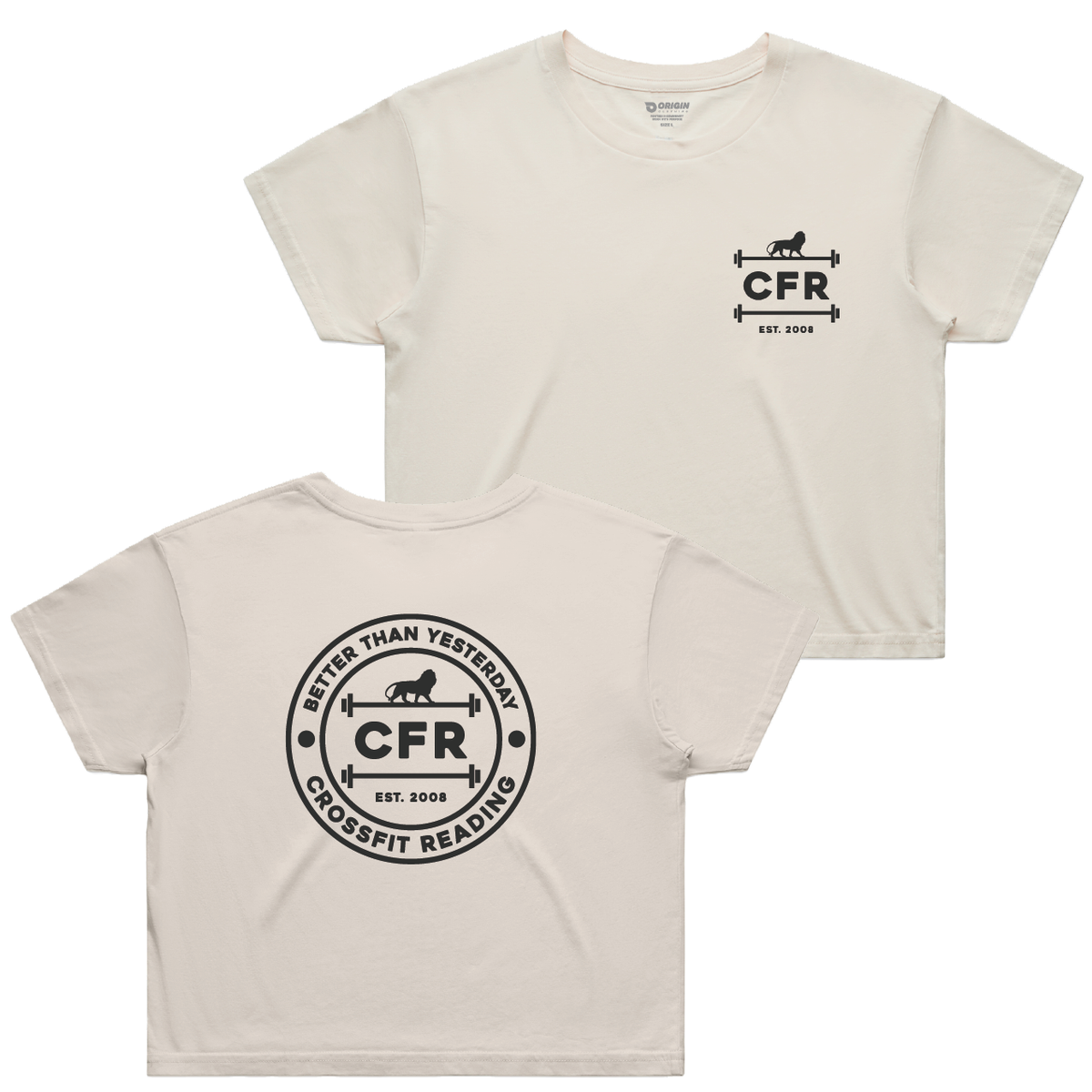 CrossFit Reading Staple Crop Tee