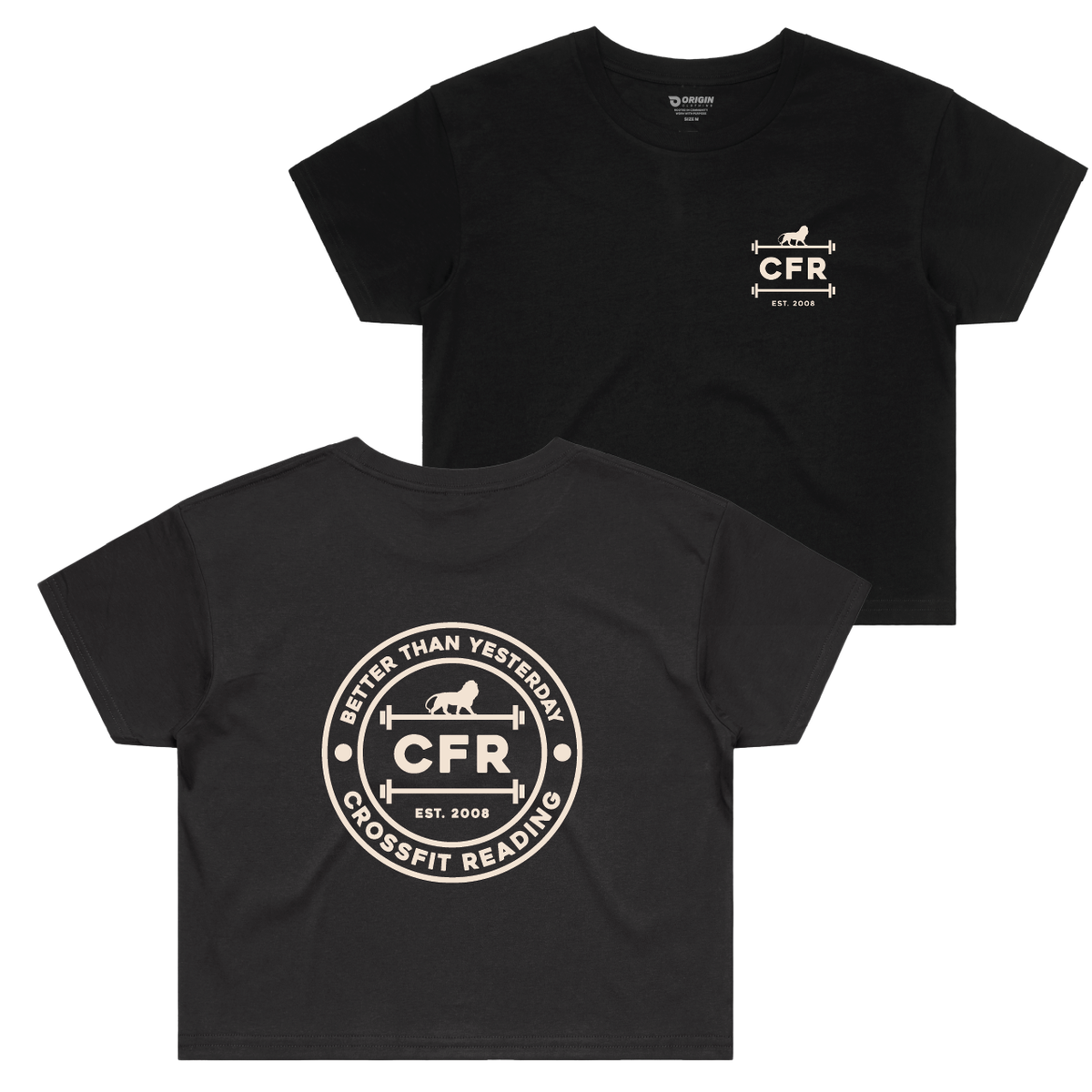CrossFit Reading Staple Crop Tee
