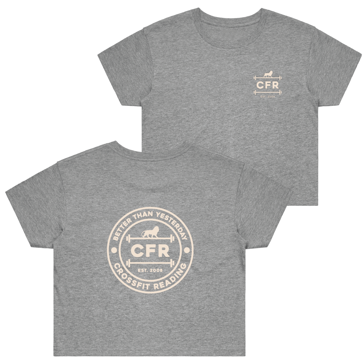 CrossFit Reading Staple Crop Tee