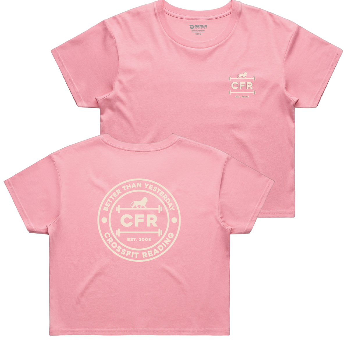 CrossFit Reading Staple Crop Tee