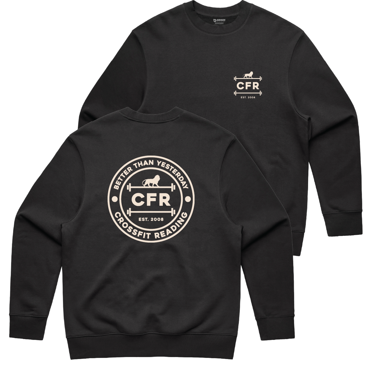 CrossFit Reading Staple Heavy Oversize Sweater