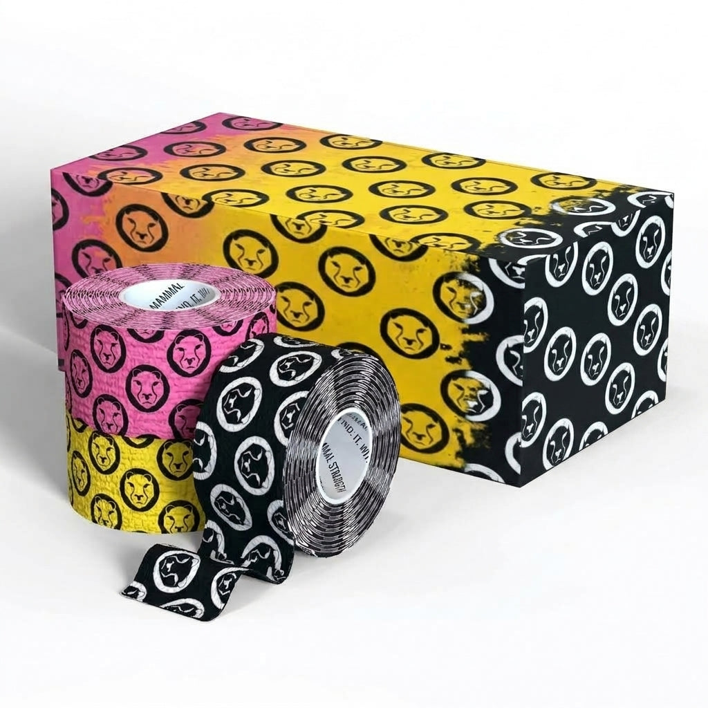 PRE ORDER: Mammal Tape 5-Metre Rolls - Thumb & Weightlifting Tape (3-Pack / Multi / 2.0 Spec) - SHIPPING THIS WEEK