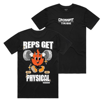 CrossFit Crawley Reps Get Physical Comp Apex Classic Fit Tee