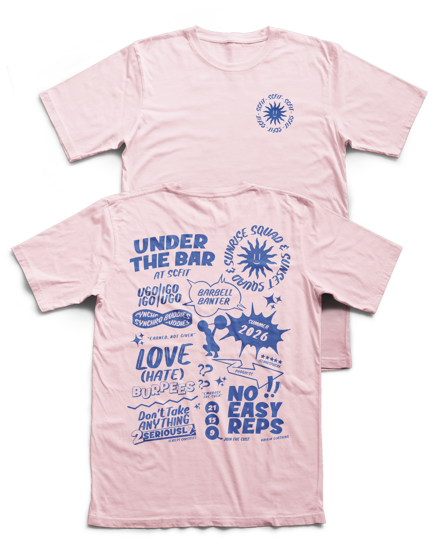 SCFIT Summer 26' Flex Oversize Lightweight Tee