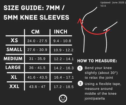 Mammal V2 7mm Knee Sleeves