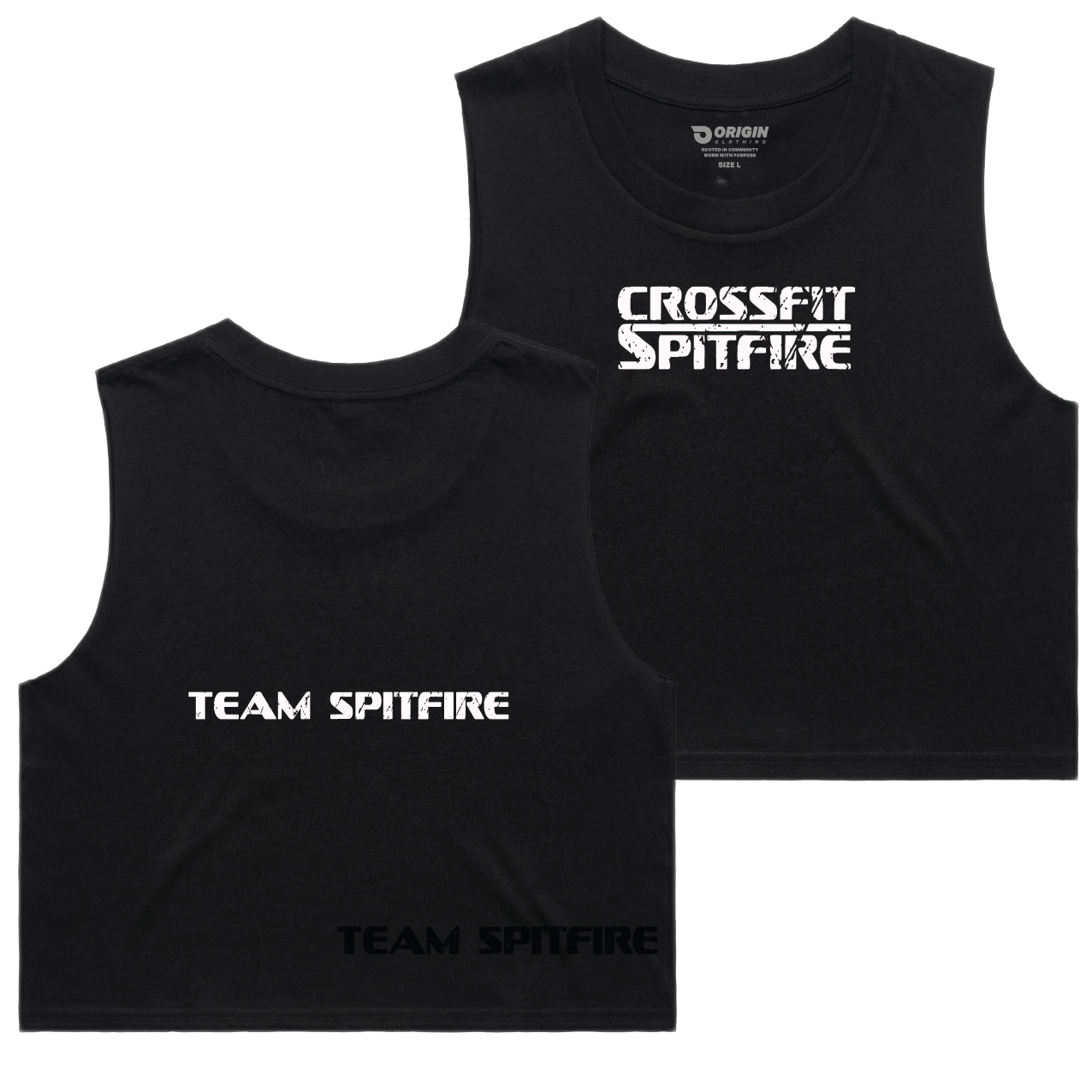 CrossFit Spitfire Staple Crop Tank