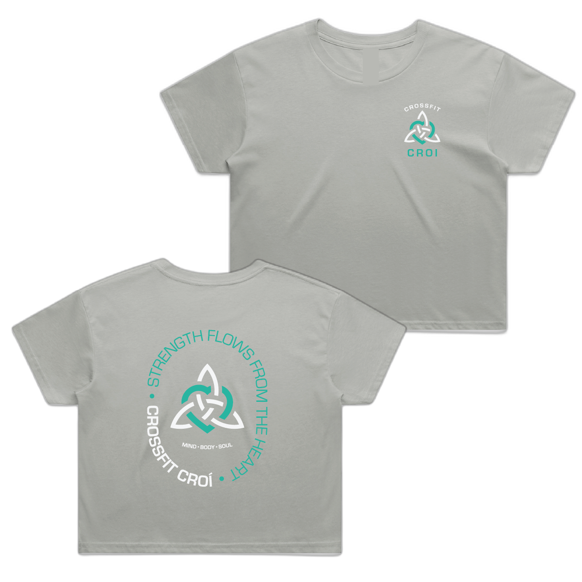 CrossFit Croi Strength Ladies Staple Crop Tee