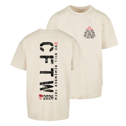 CrossFit Tunbridge Wells Murph 26 Core Heavy Oversize Tee