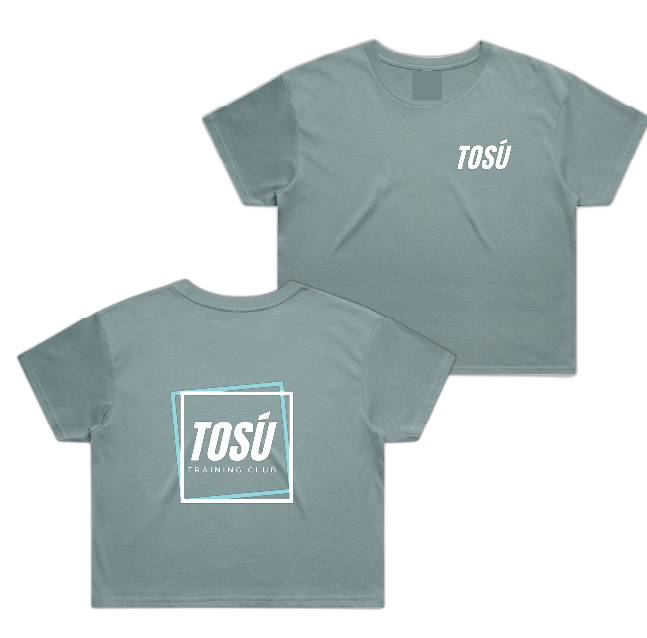 TOSU Training Club  Staple Crop Tee