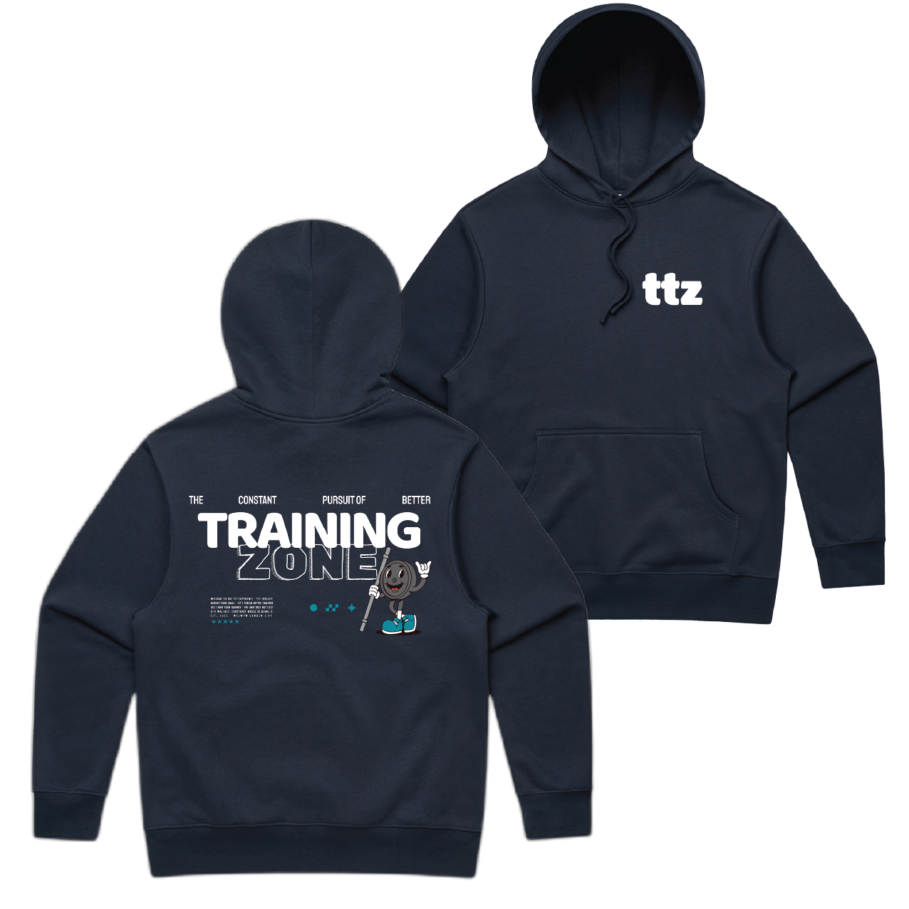 TTZ CrossFit Staple Heavyweight Oversize Hoodie
