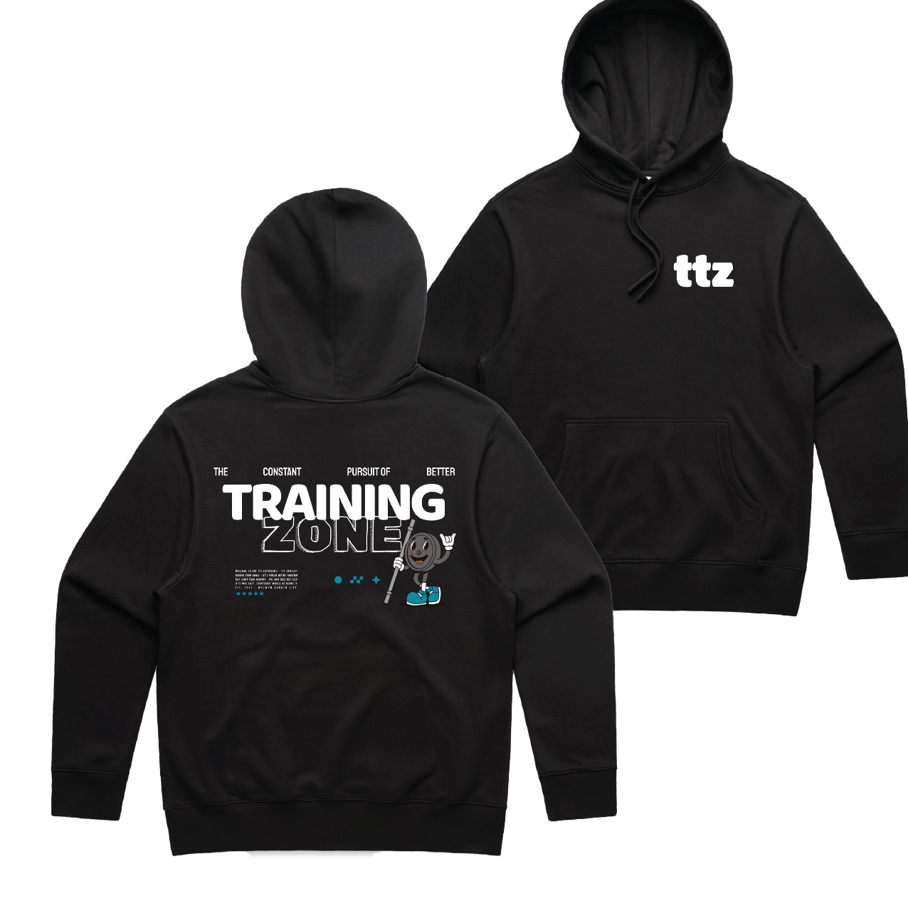 TTZ CrossFit Staple Heavyweight Oversize Hoodie