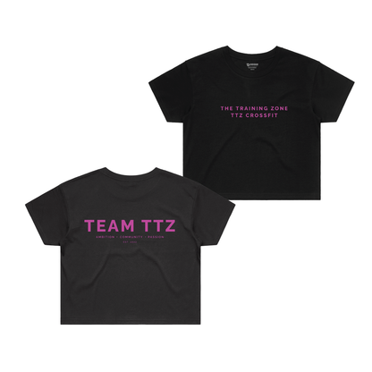 TTZ CrossFit Staple Crop Tee