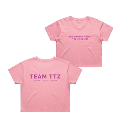 TTZ CrossFit Staple Crop Tee