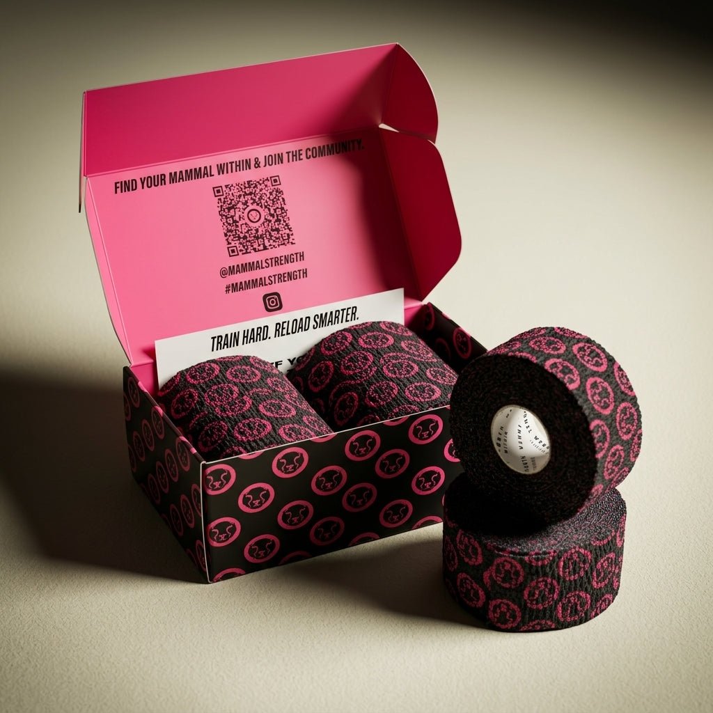 Mammal Tape - 10-Metre - Black/Pink - SPEC 2.0 (4 pack)