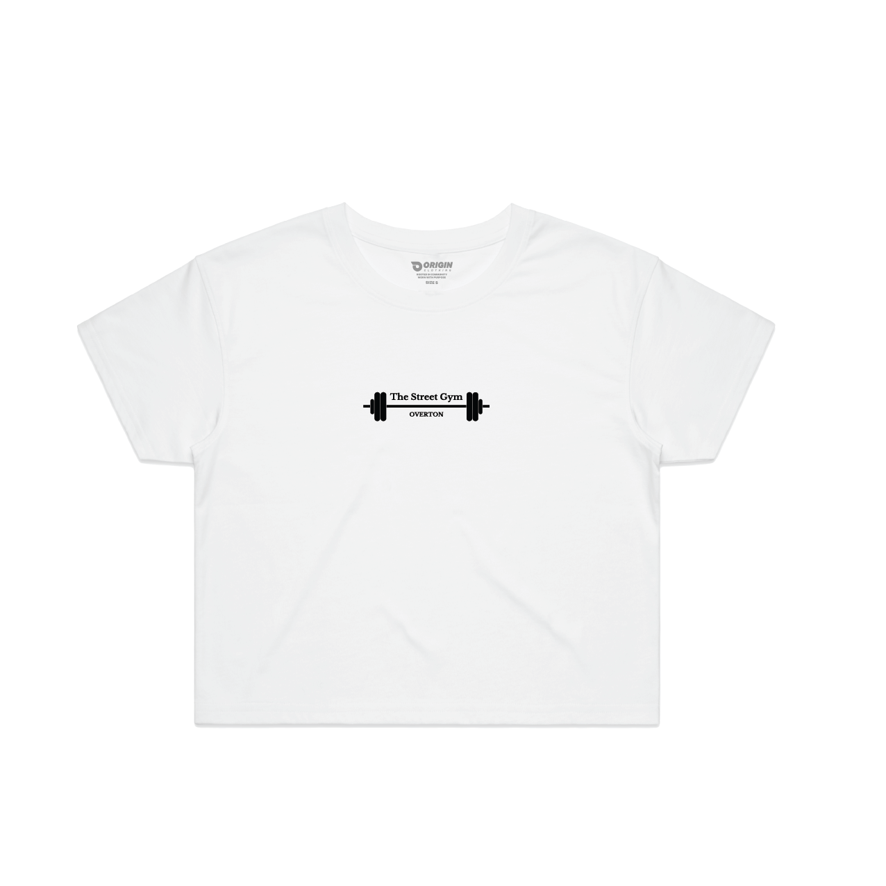 The Street Gym Staple Crop Tee