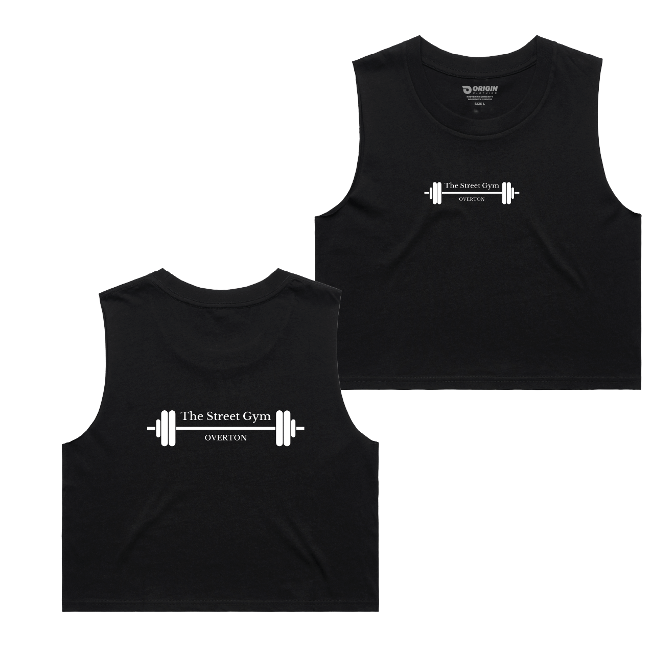 The Street Gym Staple Crop Tank