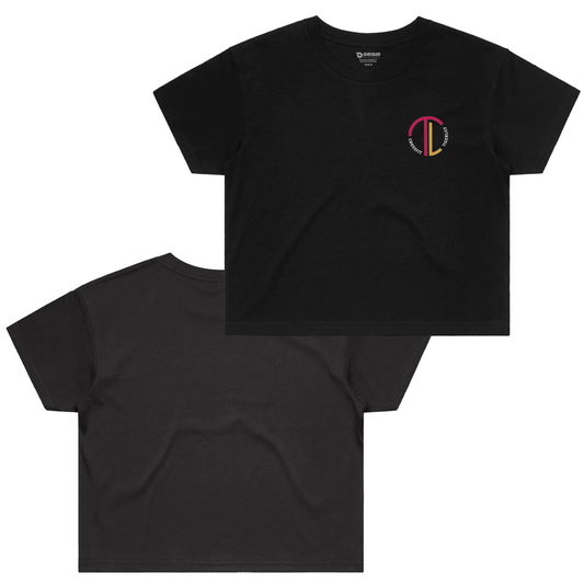 CrossFit Tigerlily Staple Crop Tee