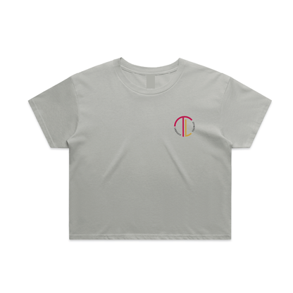 CrossFit Tigerlily Staple Crop Tee