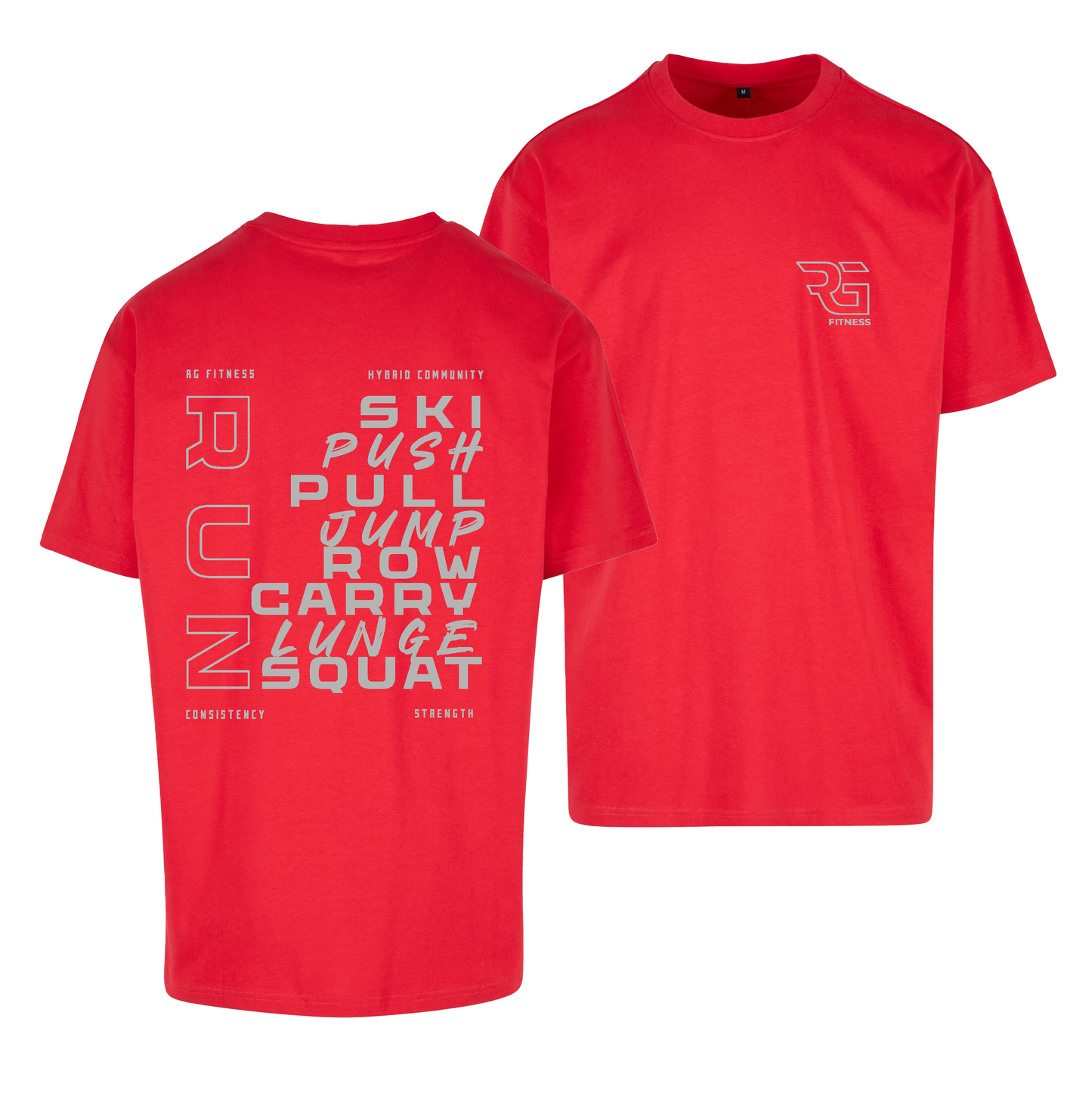 RG Fitness Hybrid Core Oversize Tee