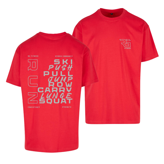 RG Fitness Hybrid Core Oversize Tee