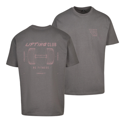 RG Fitness Lifting Club Core Heavy Oversize Tee