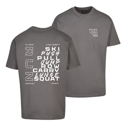 RG Fitness Hybrid Core Heavy Oversize Tee