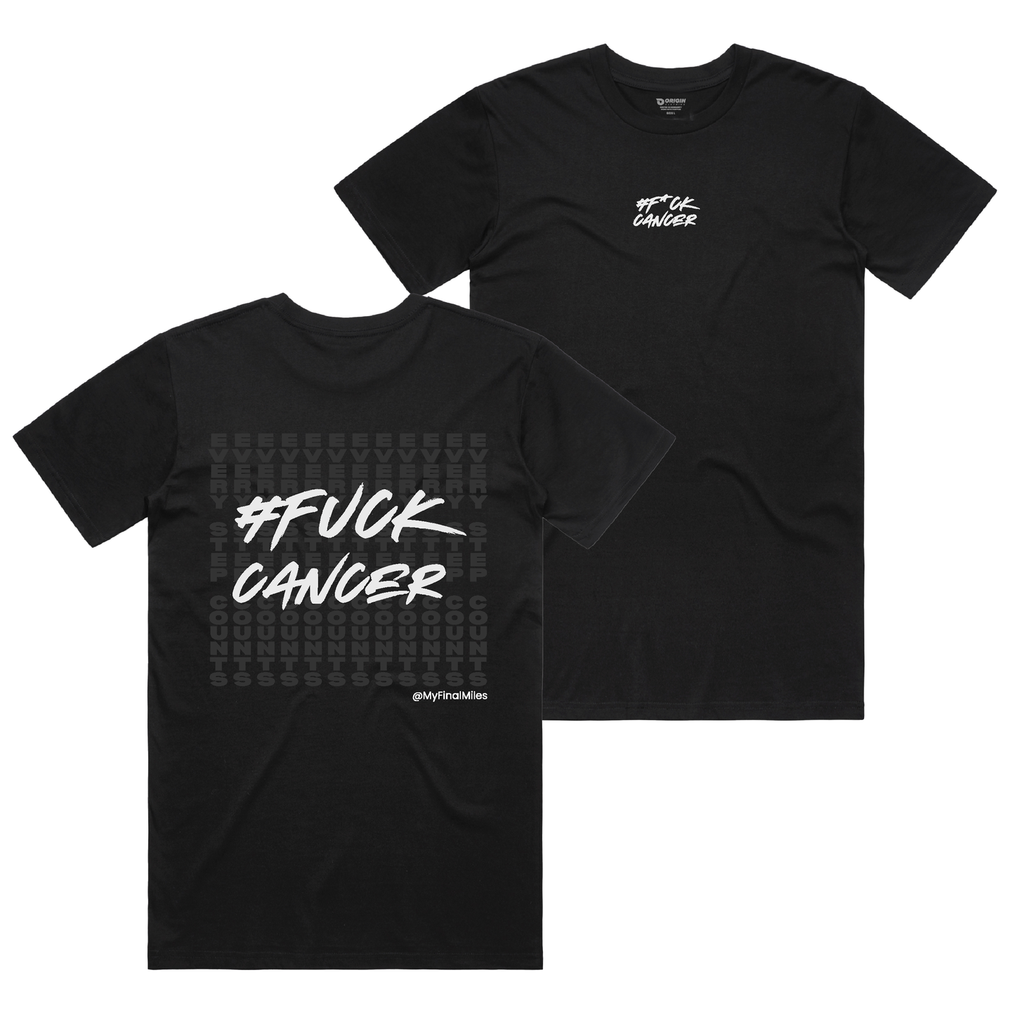 My Finale Miles; F*ck Cancer Apex Classic Fit Tee