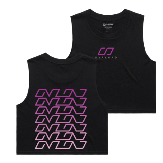 Ovrload Ladies Staple Crop Tank