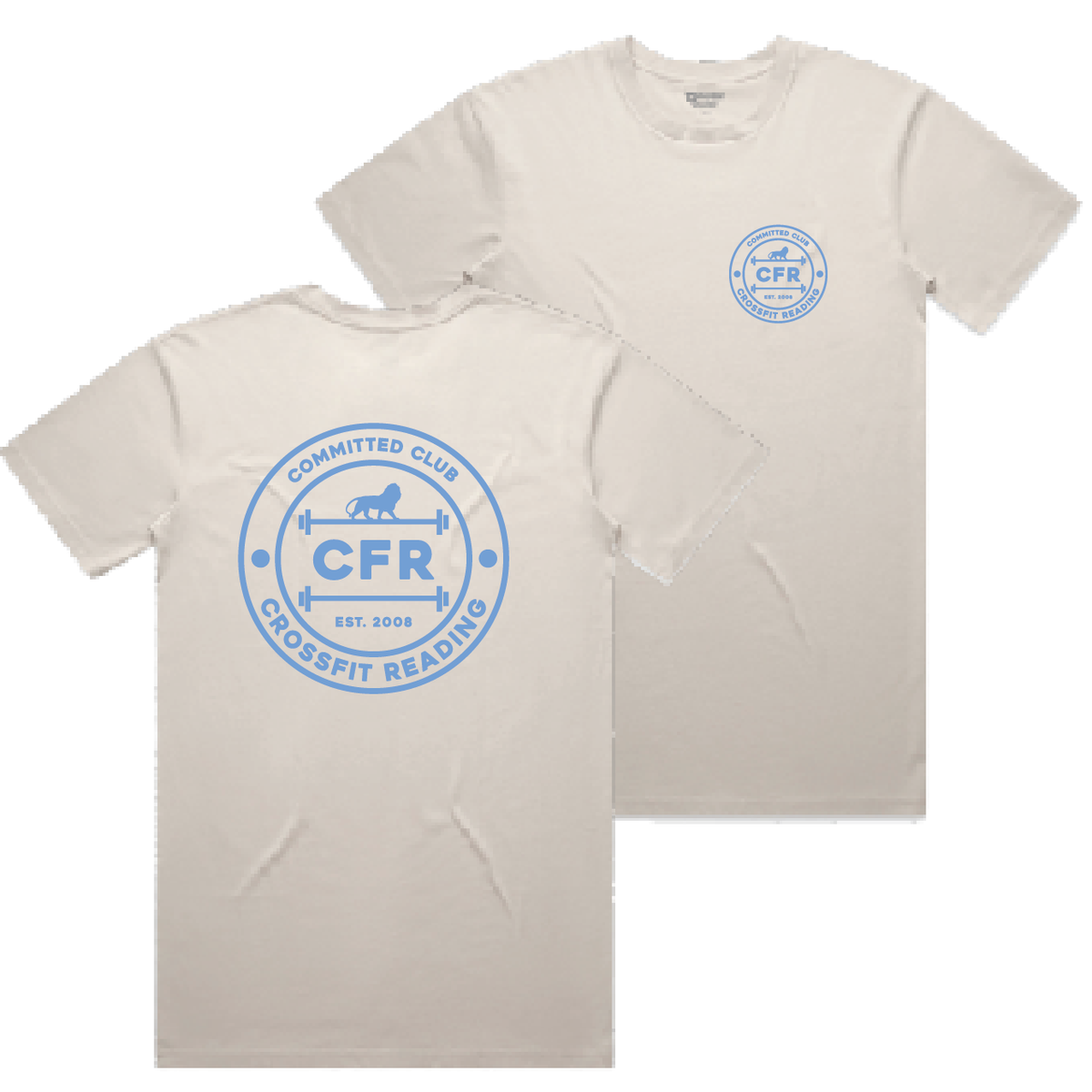 CrossFit Reading Committed club Staple Classic Fit Tee