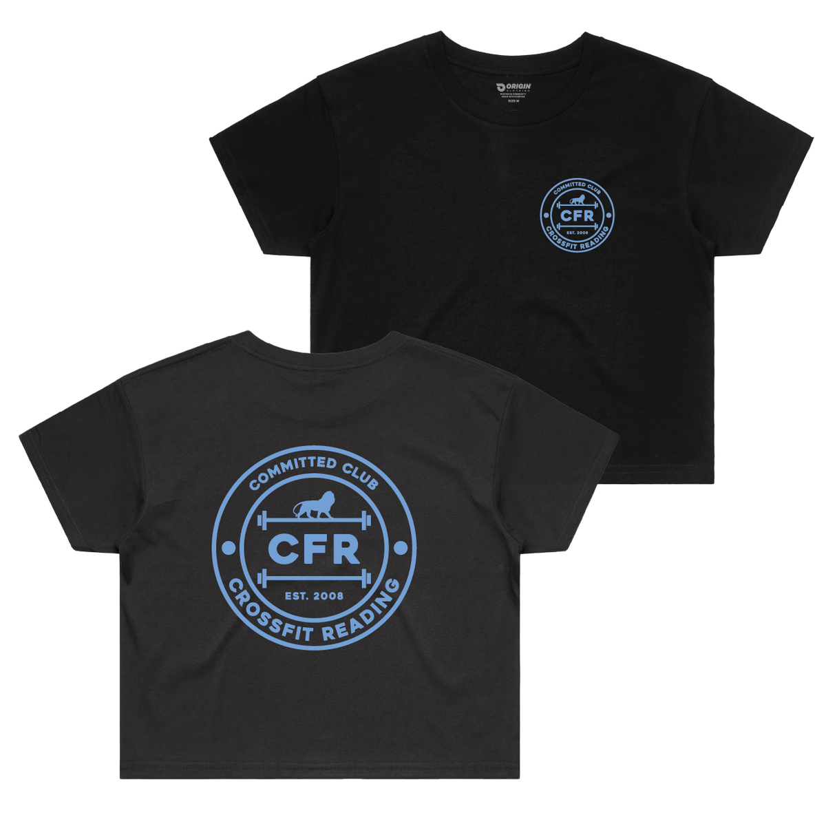 CrossFit Reading Committed Club Staple Crop Tee