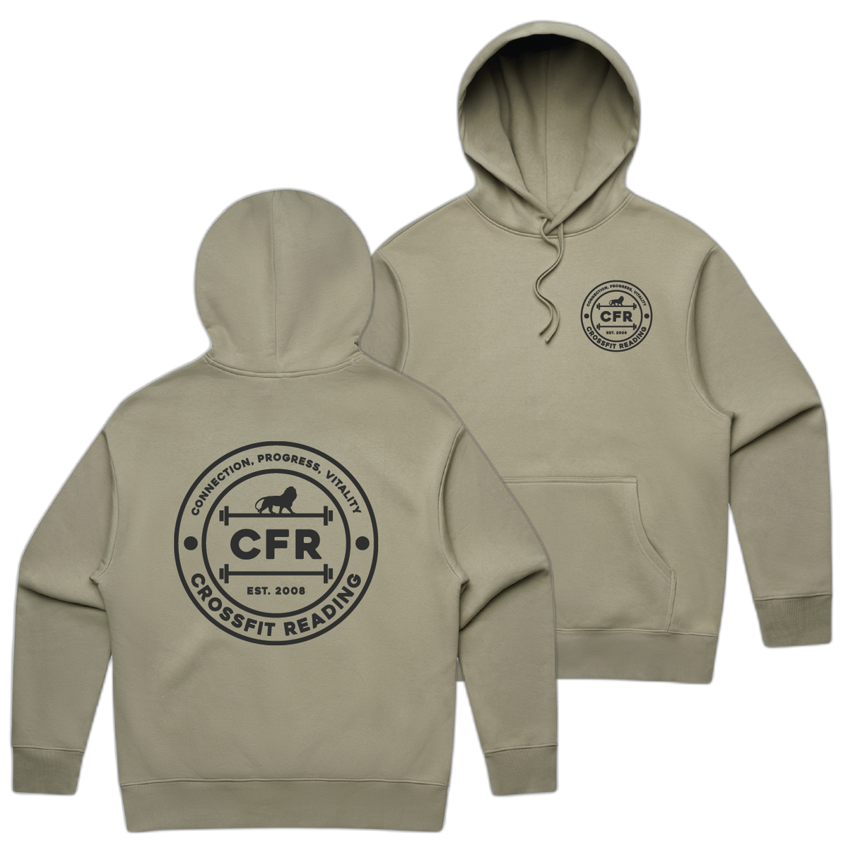 CrossFit Reading Staple Heavy Oversize Hoodie