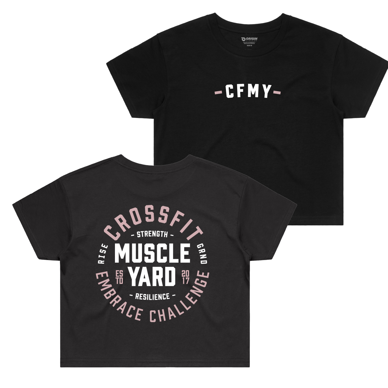 CrossFit Muscle Yard Staple Crop Tee
