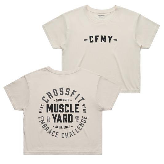 CrossFit Muscle Yard Staple Crop Tee