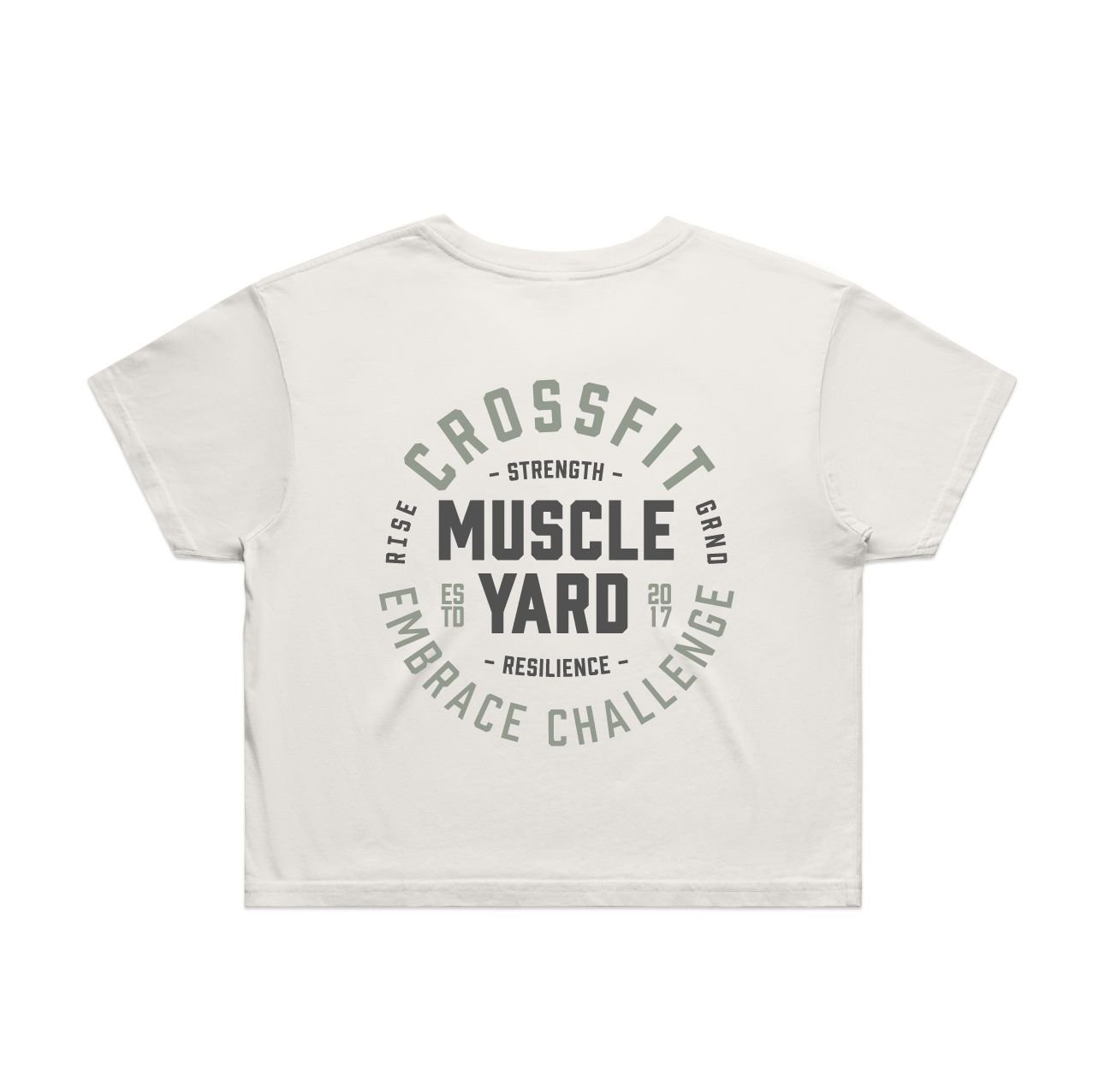 CrossFit Muscle Yard Staple Crop Tee