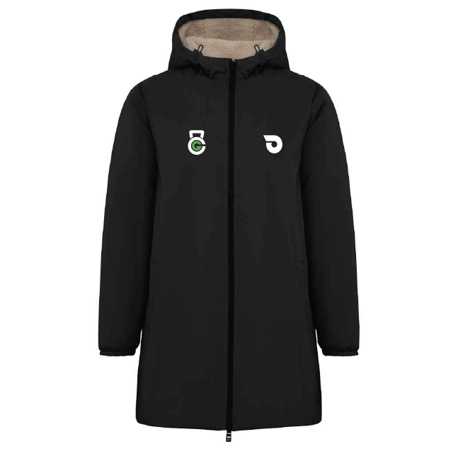 CrossFIt Green Sherpa Lined Waterproof Jacket