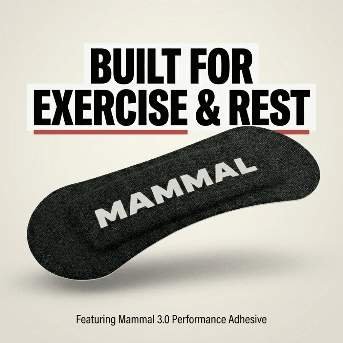 Mammal Nasal Tape Strips - Performance Breathing Support (30 Pack) - Exercise & Rest