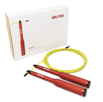 Jump Rope Fire 2.0 Red Customizable