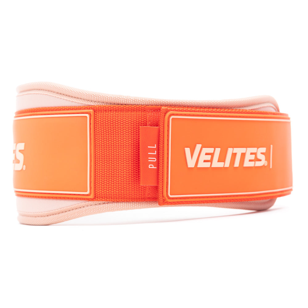 Velites Lifting Belt Orange Customizable