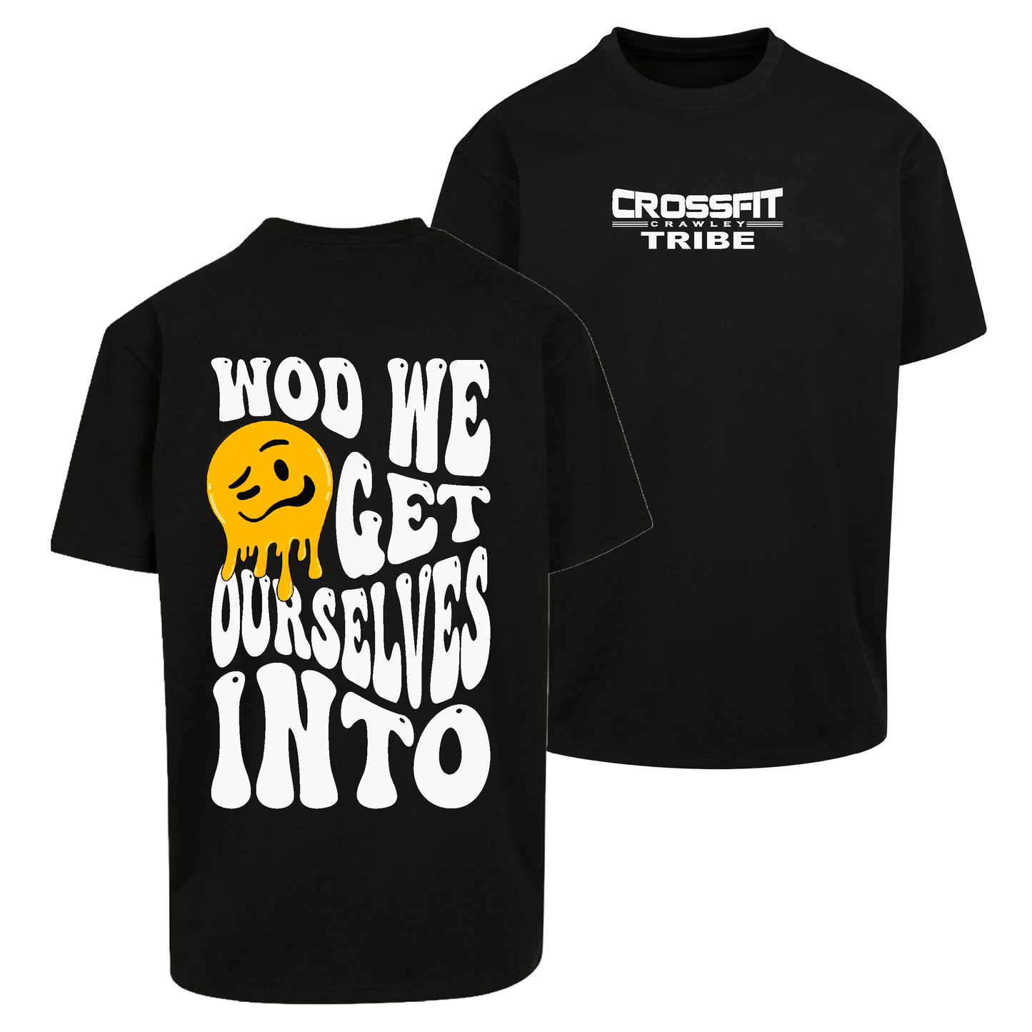 CrossFit Crawley 'WOD we get ourselves into' Comp Tee