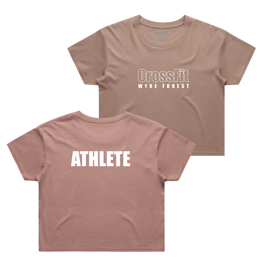 Crossfit Wyre Forest Ladies Staple Crop Athlete Tee