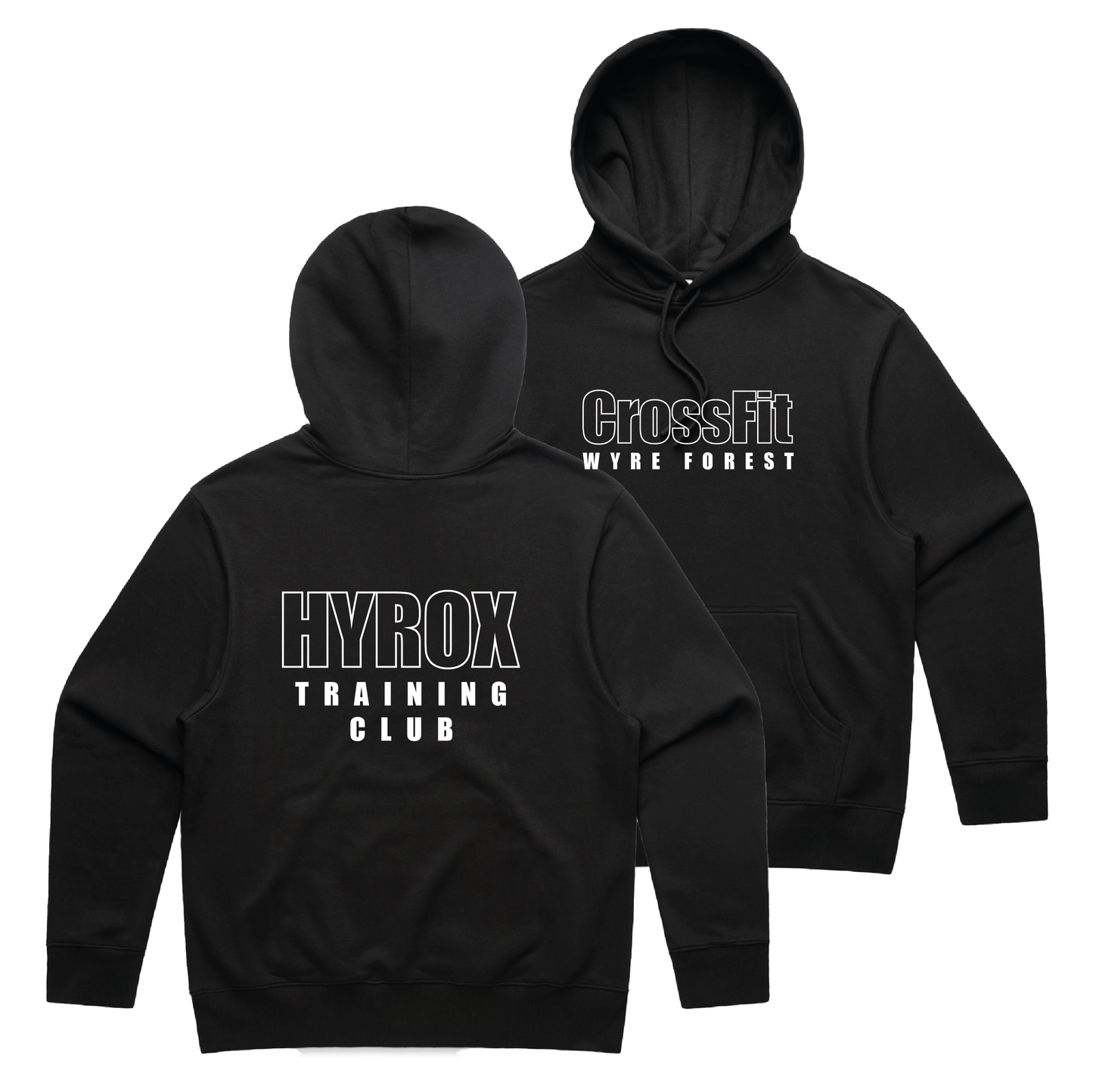 Crossfit Wyre Forest Oversize Staple Heavyweight Hyrox Hoodie