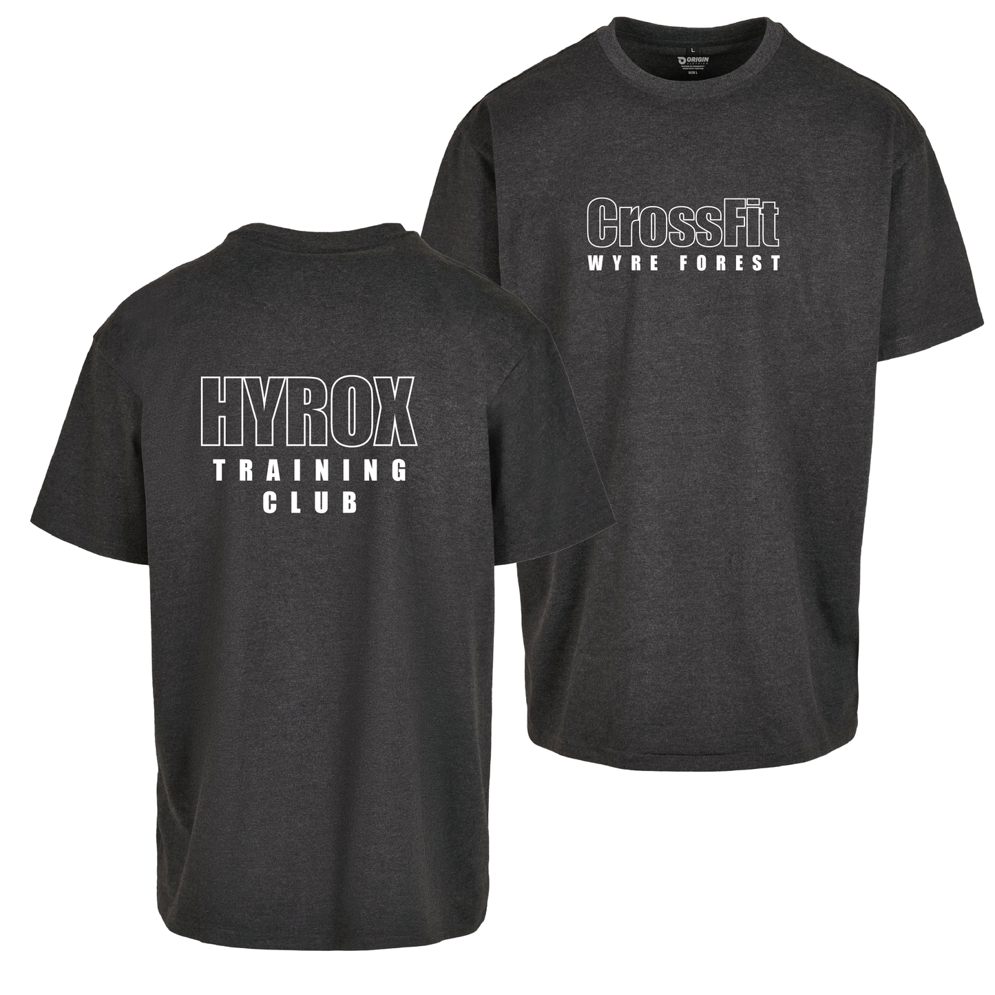 Crossfit  Wyre Forest Heavyweight Core Oversize Hyrox Tee
