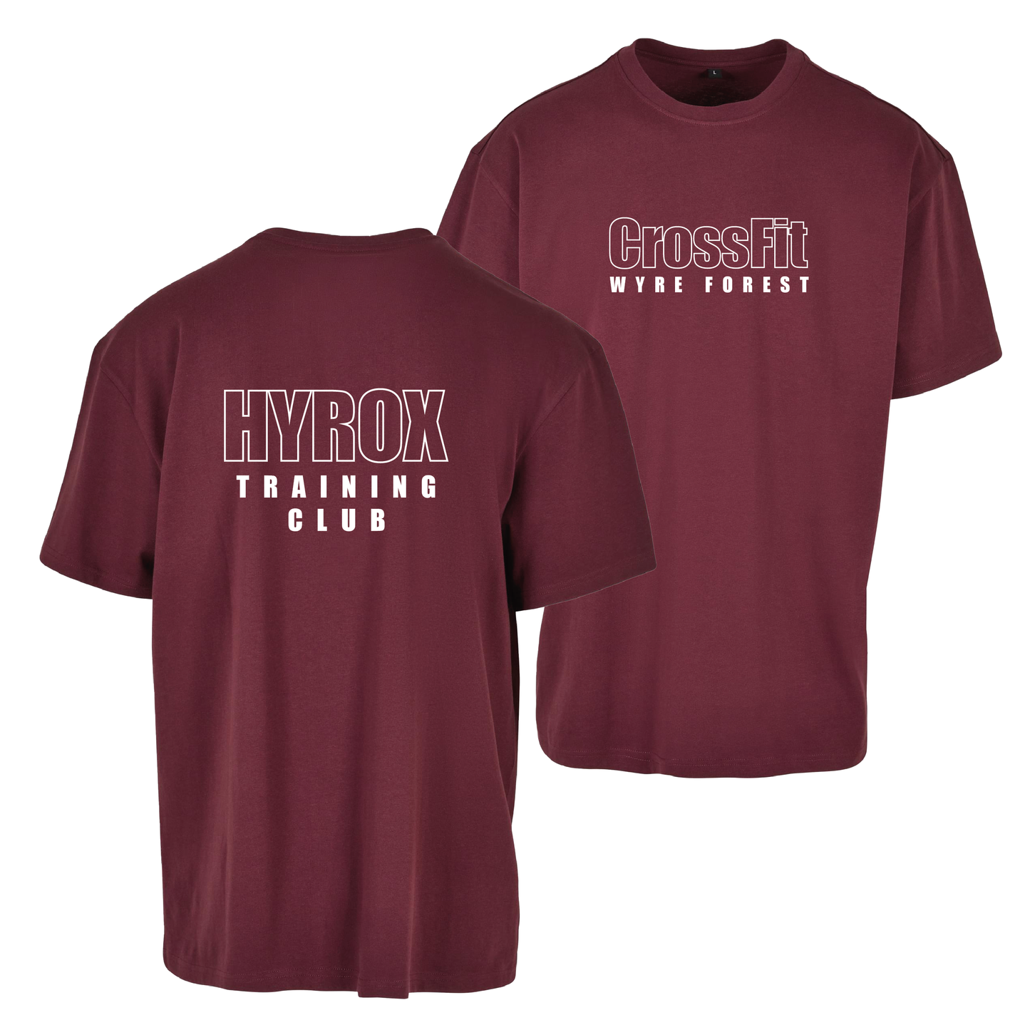 Crossfit  Wyre Forest Heavyweight Core Oversize Hyrox Tee