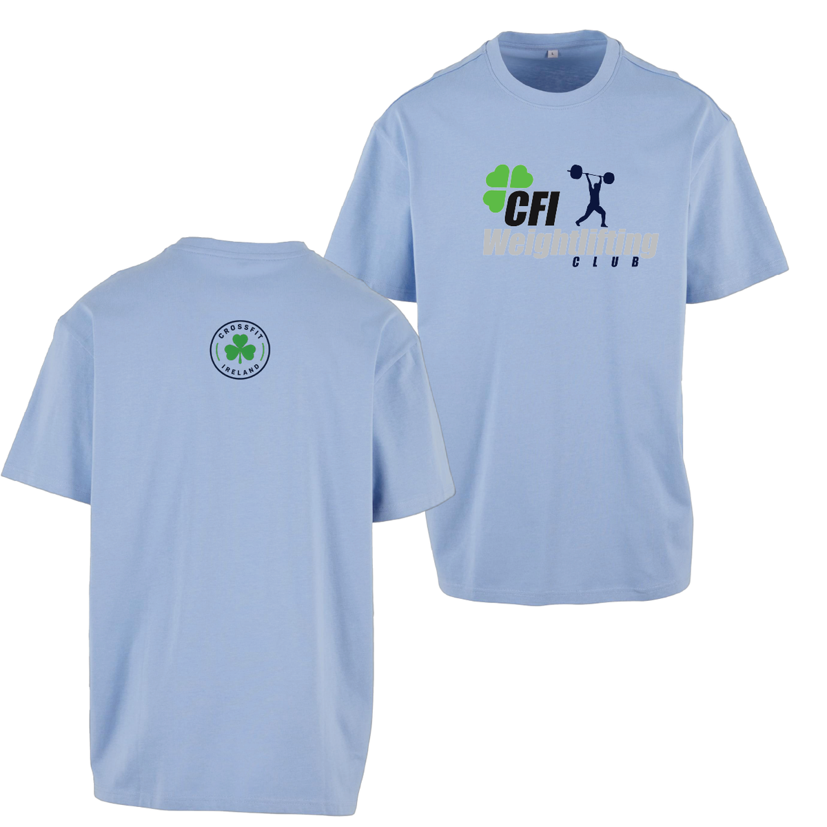 CrossFit Ireland Weightlifting Core Heavy Oversize Tee