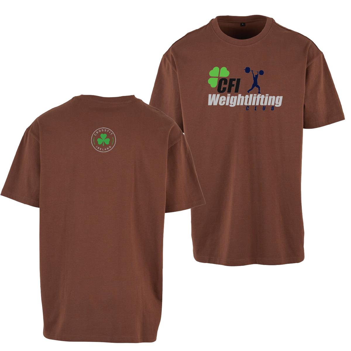 CrossFit Ireland Weightlifting Core Heavy Oversize Tee